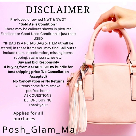 Coach Poppy Pedal Print Rocker Purse - Picture 6 of 6